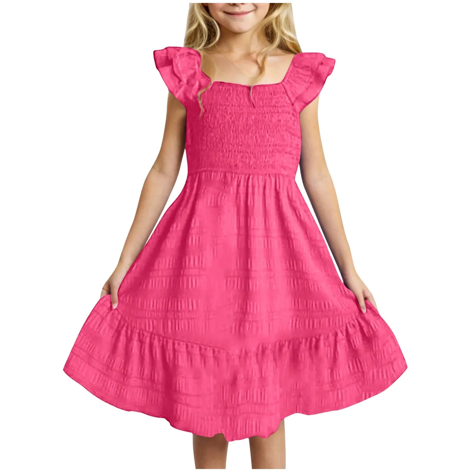 Girls Pleated Dress